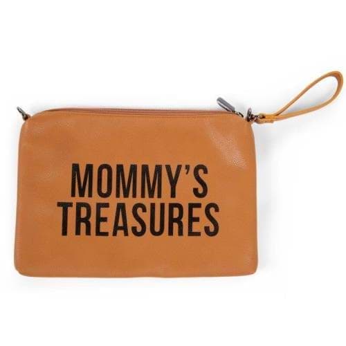 Mommy Treasures Clutch, Kahverengi Deri için detaylı bilgi göster Mommy Treasures Clutch, Kahverengi Deri resmi