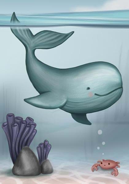 Balina Poster, Büyük için detaylı bilgi göster Balina Poster, Büyük resmi