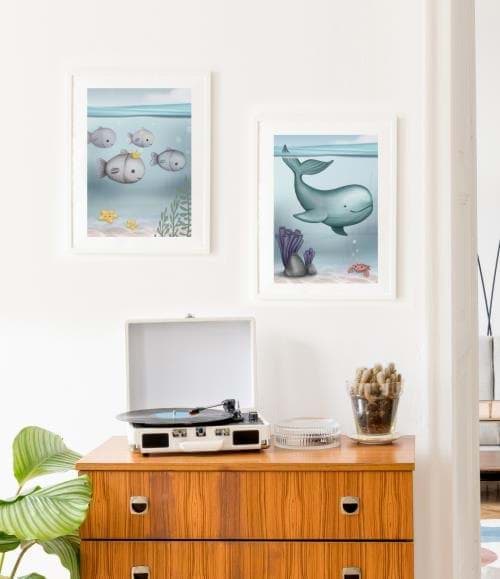 Balina Poster, Küçük için detaylı bilgi göster Balina Poster, Küçük resmi