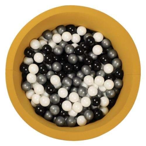 Hardal Top Havuzu - Gümüş/Siyah/Beyaz Top için detaylı bilgi göster Hardal Top Havuzu - Gümüş/Siyah/Beyaz Top resmi