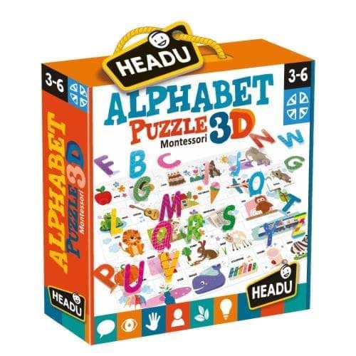 Montessori Alphabet Puzzle 3D için detaylı bilgi göster Montessori Alphabet Puzzle 3D resmi
