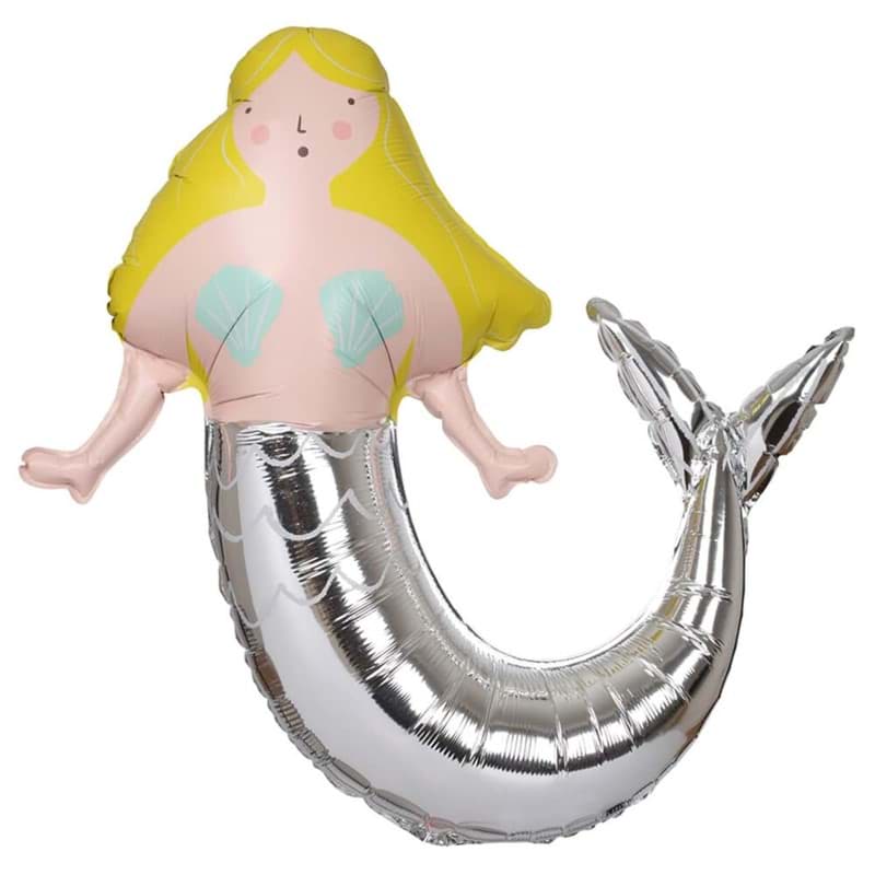 Deniz Kızı Mylar Balon için detaylı bilgi göster Deniz Kızı Mylar Balon resmi
