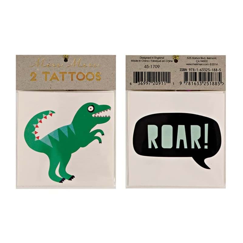 Dinozor Tattoos için detaylı bilgi göster Dinozor Tattoos resmi