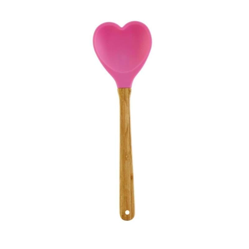 Silikon Spatula - Kalp | Fuşya için detaylı bilgi göster Silikon Spatula - Kalp | Fuşya resmi