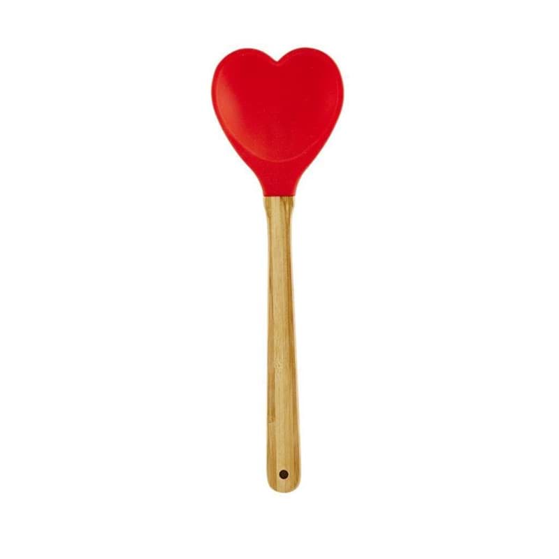 Silikon Spatula - Kalp | Kırmızı için detaylı bilgi göster Silikon Spatula - Kalp | Kırmızı resmi