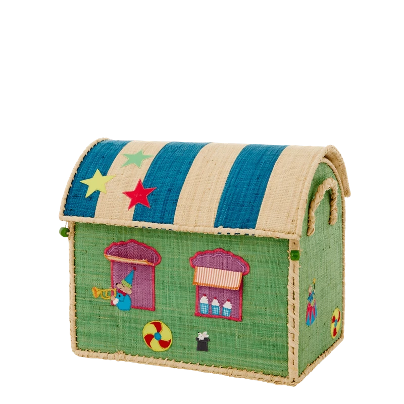 Rafya Dekoratif Kutu - Circus Small için detaylı bilgi göster Rafya Dekoratif Kutu - Circus Small resmi