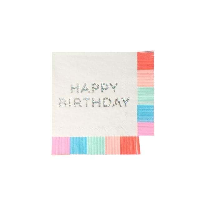 Happy Birthday Peçete (S) (16'lı) için detaylı bilgi göster Happy Birthday Peçete (S) (16'lı) resmi