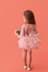 Powder Pink Tutu Dress (Back Details) resmi