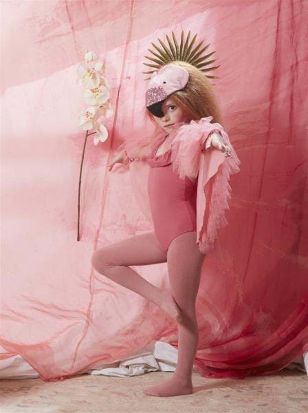 Flamingo Pelerin Elbise resmi