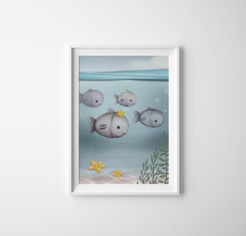 Balıklar Poster, Küçük resmi