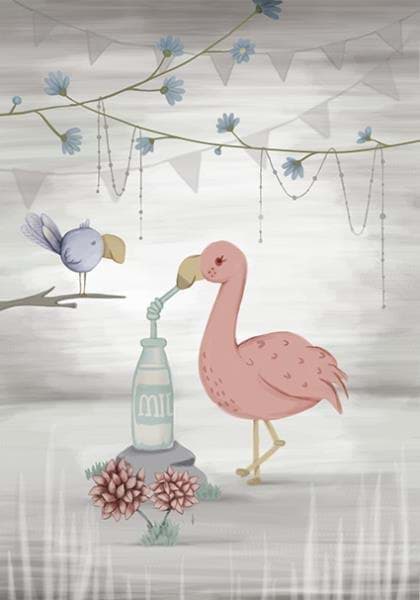 Flamingo Poster, Büyük resmi