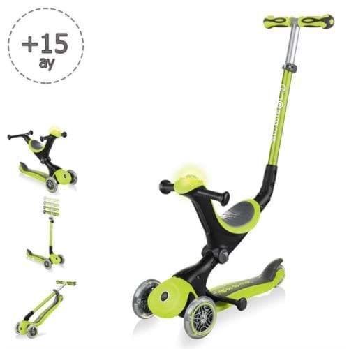 Globber Scooter Go Up Deluxe Play - Yeşil resmi