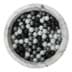 Mermer Top Havuzu - Gümüş/Siyah/İnci Top resmi