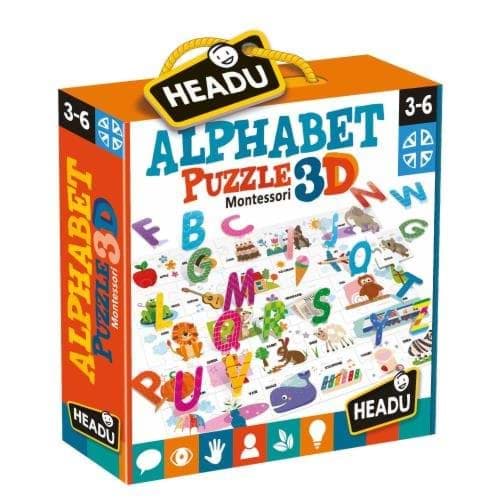 Montessori Alphabet Puzzle 3D resmi