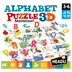 Montessori Alphabet Puzzle 3D resmi
