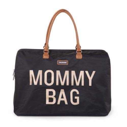 Mommy Bag Anne Bebek Bakım Çantası, Siyah/Gold resmi