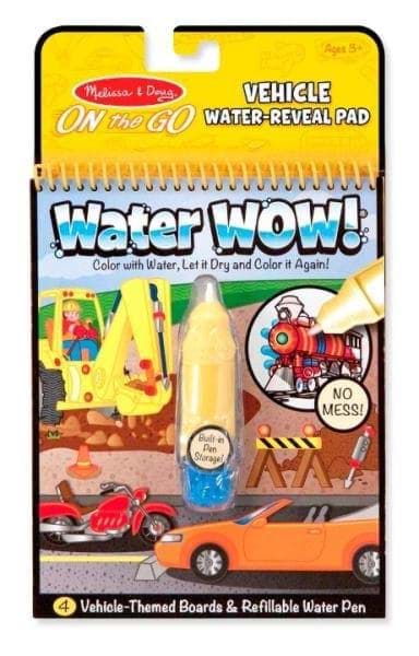 Water Wow! Su ile Boyama Kitabı - Araçlar resmi