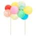 Renkli Balonlar Pasta Süsü resmi