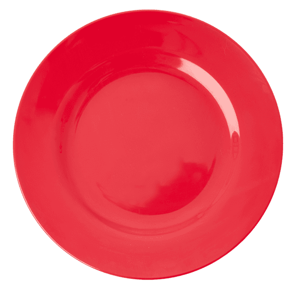 Melamin Yemek Tabağı - Açık Kırmızı resmi