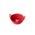 Mini Rafya Sepet - Kalp (Kırmızı) resmi
