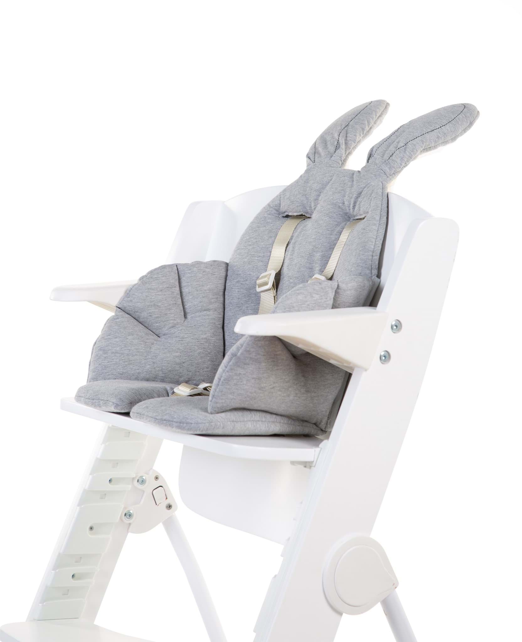 Tavşan Mama Sandalyesi Minderi, Gri resmi