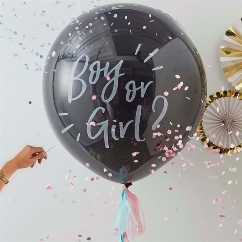 Boy or Girl Cinsiyet Balonu resmi