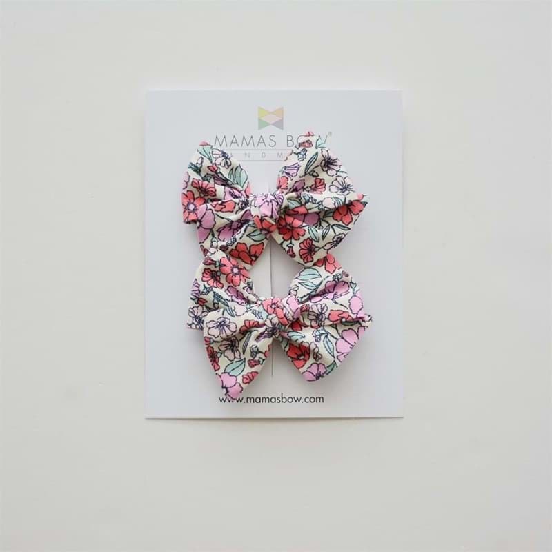 Mini Fırıldak Klips Set - Pink Flower resmi