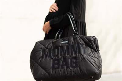 Mommy Bag Anne Bakım Çantası Puffy, Siyah resmi